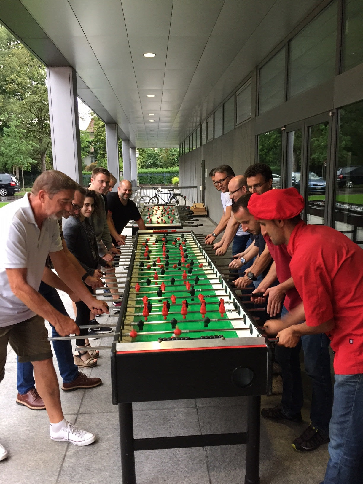Fussballkasten für 12 Personen