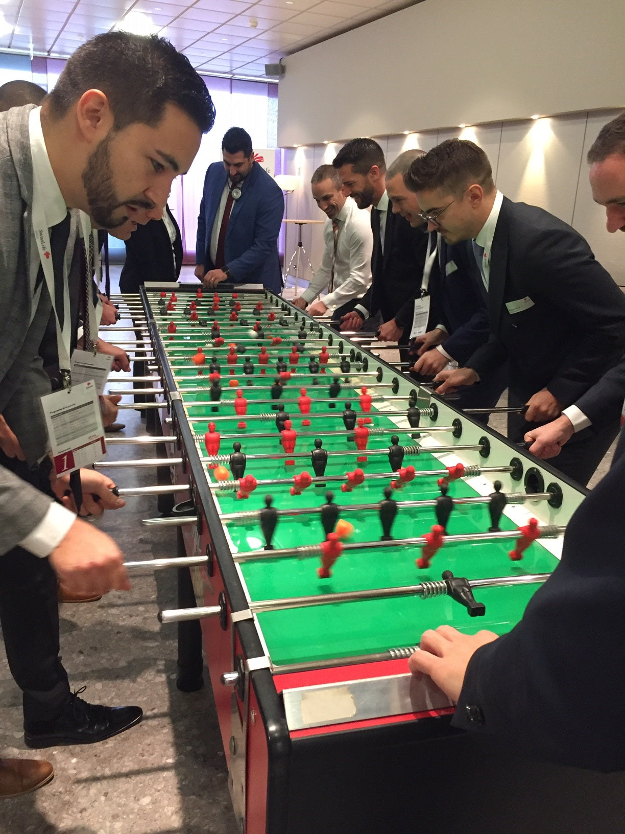 Fussballkasten für 12 Personen