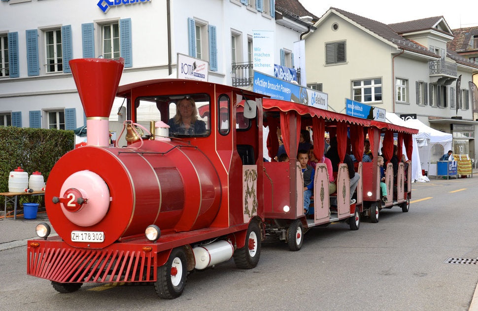 Bimmelbahn rot