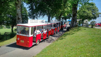 Bimmelbahn Jeep rot